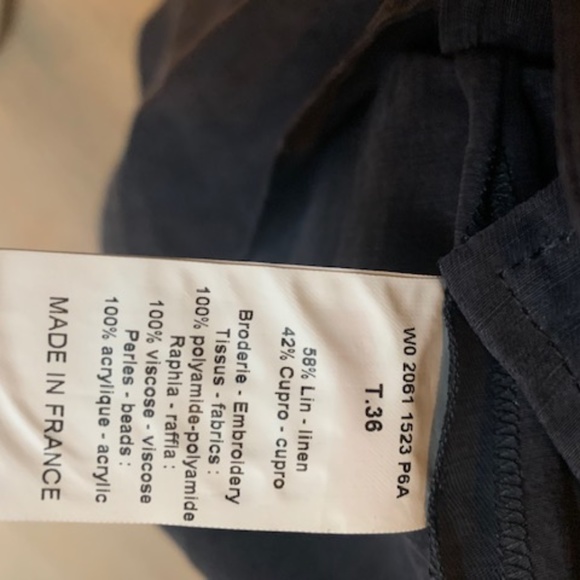 Lanvin $2.5K embellished dress 36 US4 NWOT - Picture 14 of 14